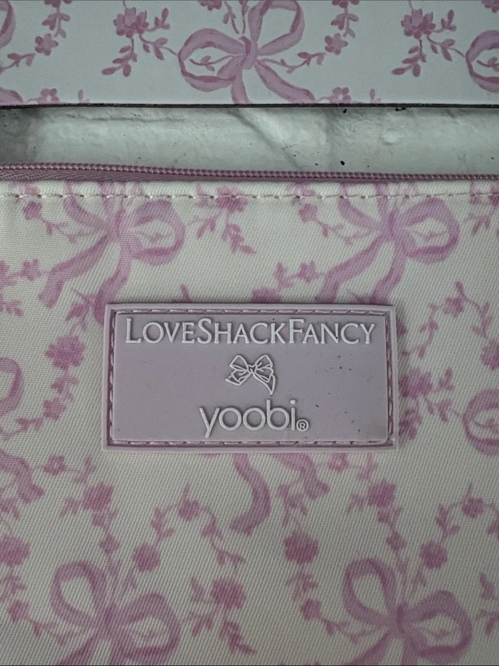 New LoveShackFancy x Target | Yoobi Coquette Bows Accessory / Pencil Pouch